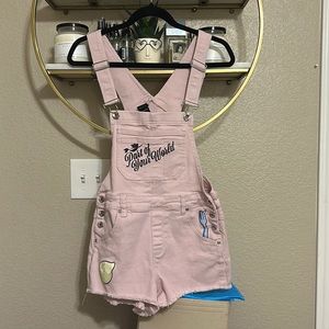 Disney little mermaid overalls